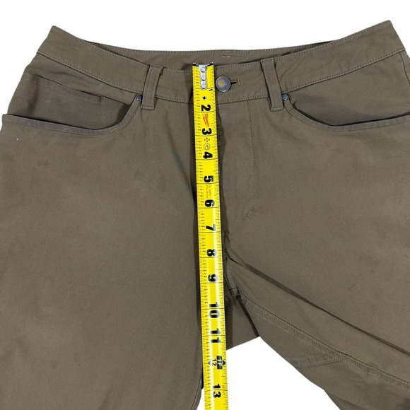 Lululemon ABC Pants Slim Fit‎ Men's Size 30 Khaki Stretch Casual Chino Pants - Picture 8 of 10